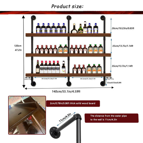 Dawselod panel-madera sólida garantiza estructura duradera para botellas
