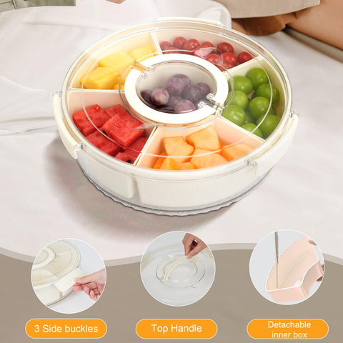Dayacoco bandeja charcuteria frutos secos ofrece organización para quesos, frutos secos y acompañamientos.