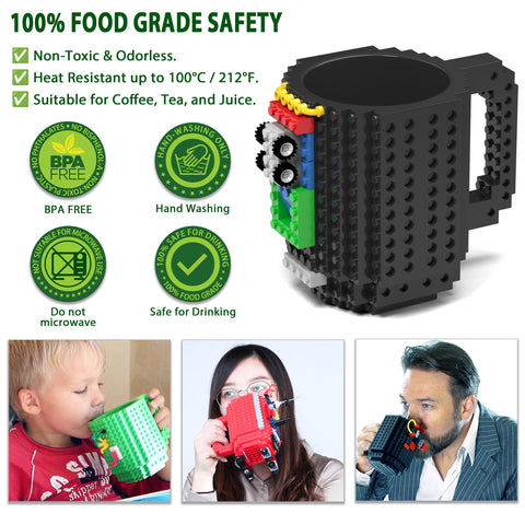 DAYMOO taza con diseño modular para jugar y decorar tu escritorio
