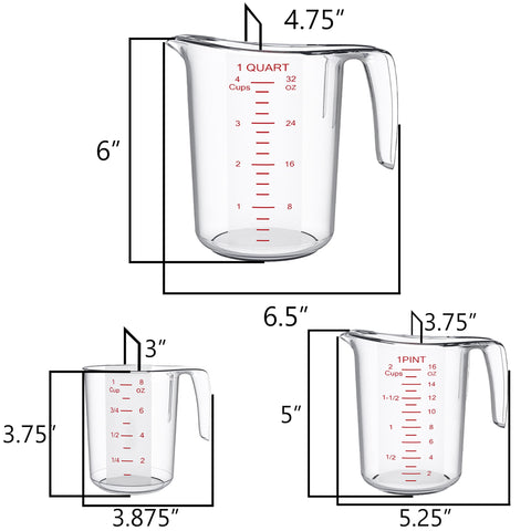 DaYammi diseño ergonómico, mango cómodo y vertido sin goteos.