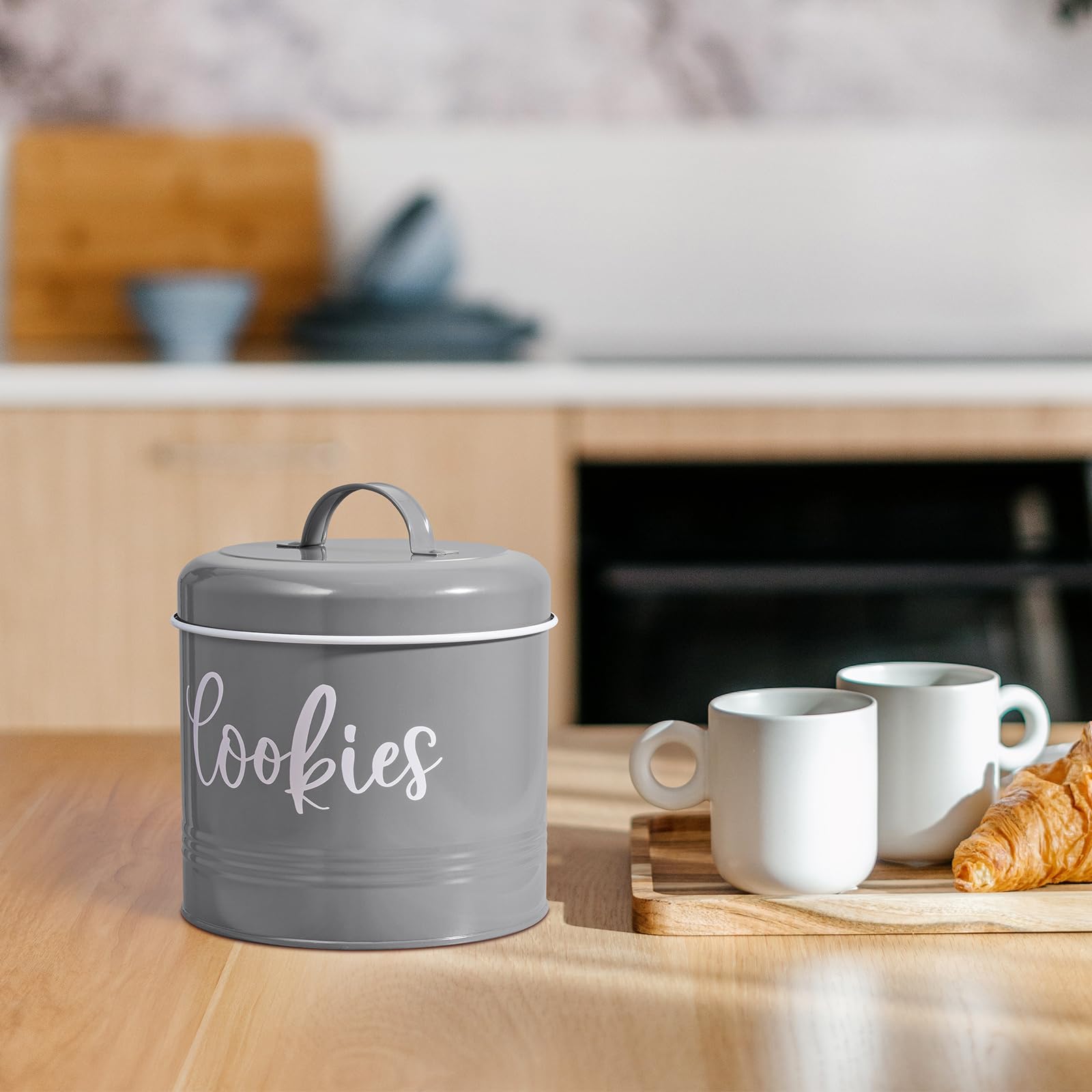 DAYYET Capacidad amplia para almacenar galletas y otros alimentos