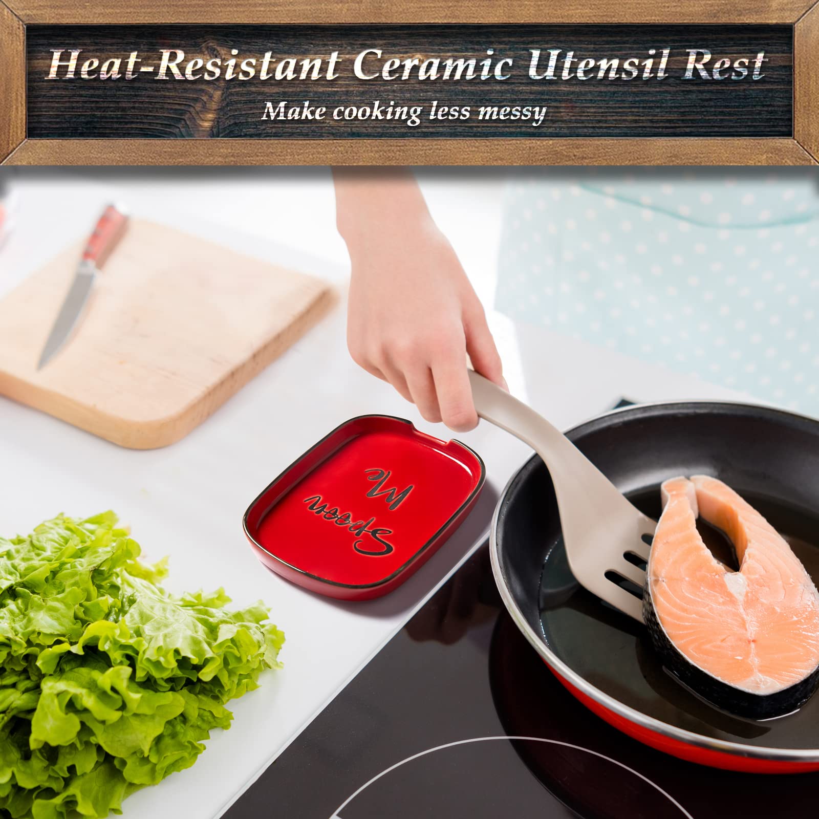 DAYYET ceramica resistente al calor con base estable.