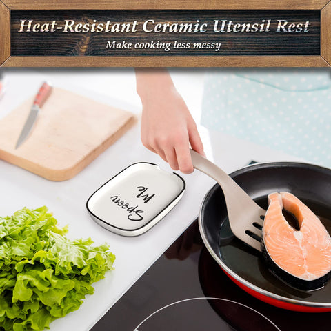 dayyet reposacucharas ceramico protege la encimera de goteos al cocinar