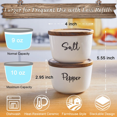 DAYYET tapa de madera de Acacia protege especias y mantiene frescura.