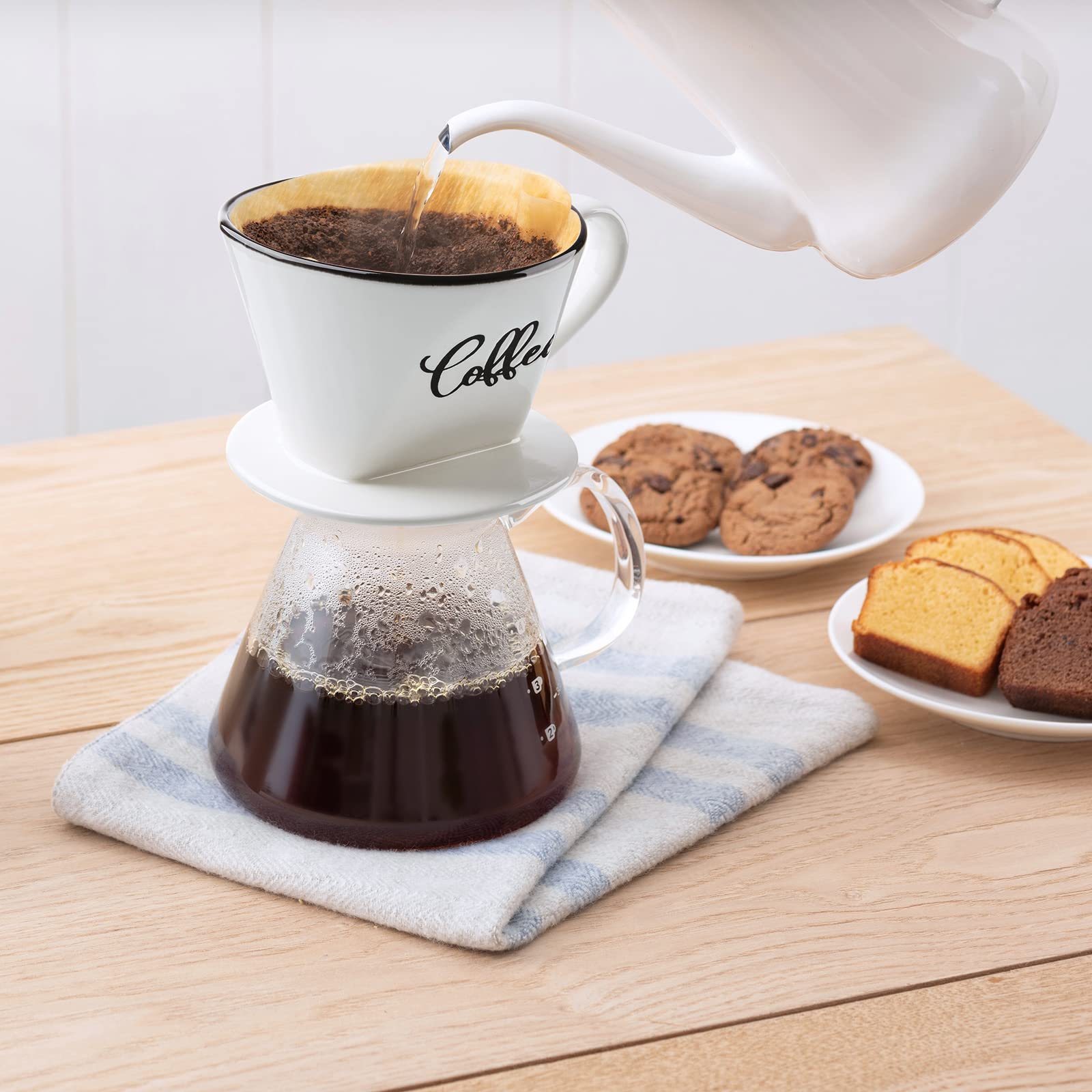 DAYYET uso diario sencillo para preparar café artesanal.