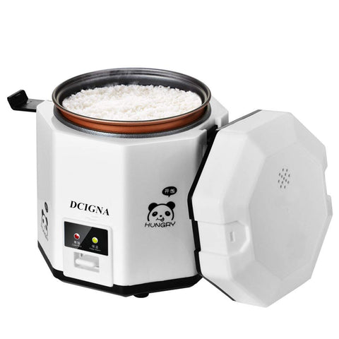DCIGNA Olla Arrocera Mini 1.2L portátil para 1-2 personas