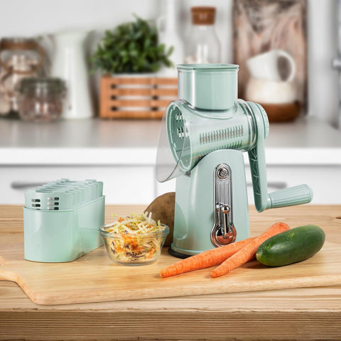 DCIGNA uso cocina multifuncional: prepara rallar, cortar y trocear fácilmente.