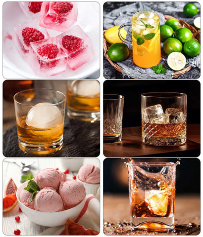 Opción ideal DclobTop para cocteles y whisky, mejora el enfriamiento.