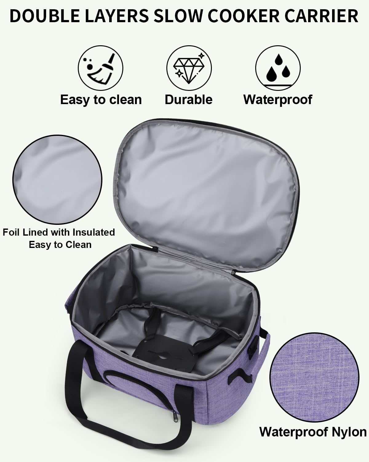 DD DEVILLI diseño de doble cámara para separar olla y utensilios