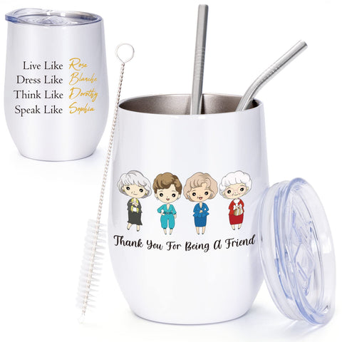 Vaso DDDDXO 12 onzas blanco con tapa para mantener bebidas estables.
