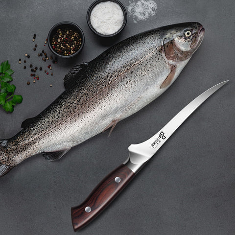 Uso diario filetear pescado y carne con DDF iohEF