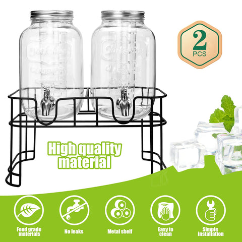 Dispensador DD&HAPP con tapa de acero inoxidable y protección.
