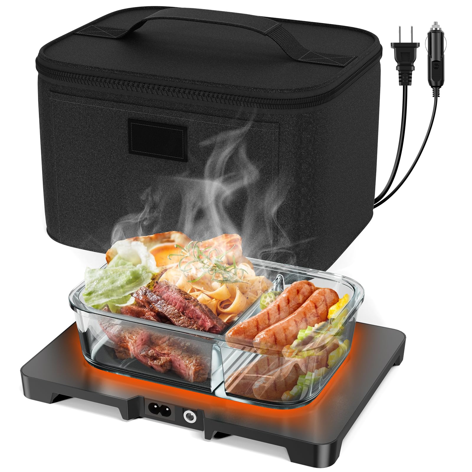 Caja térmica eléctrica DDHTSAL para oficina, comidas listas.