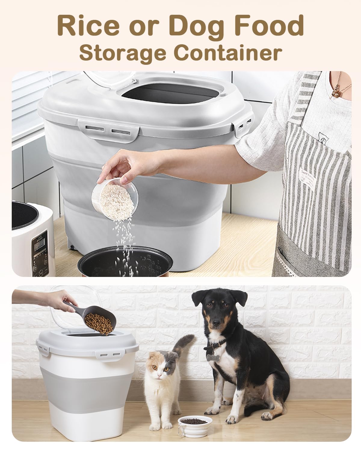 DDMOMMY despensa organizada multiuso optimiza el espacio de la cocina.