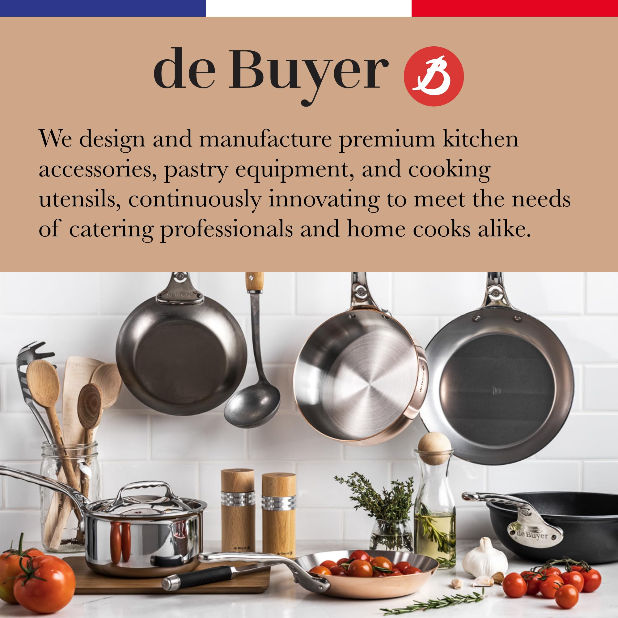 Mineral B Pro de Buyer, fabricada en Francia desde 1830