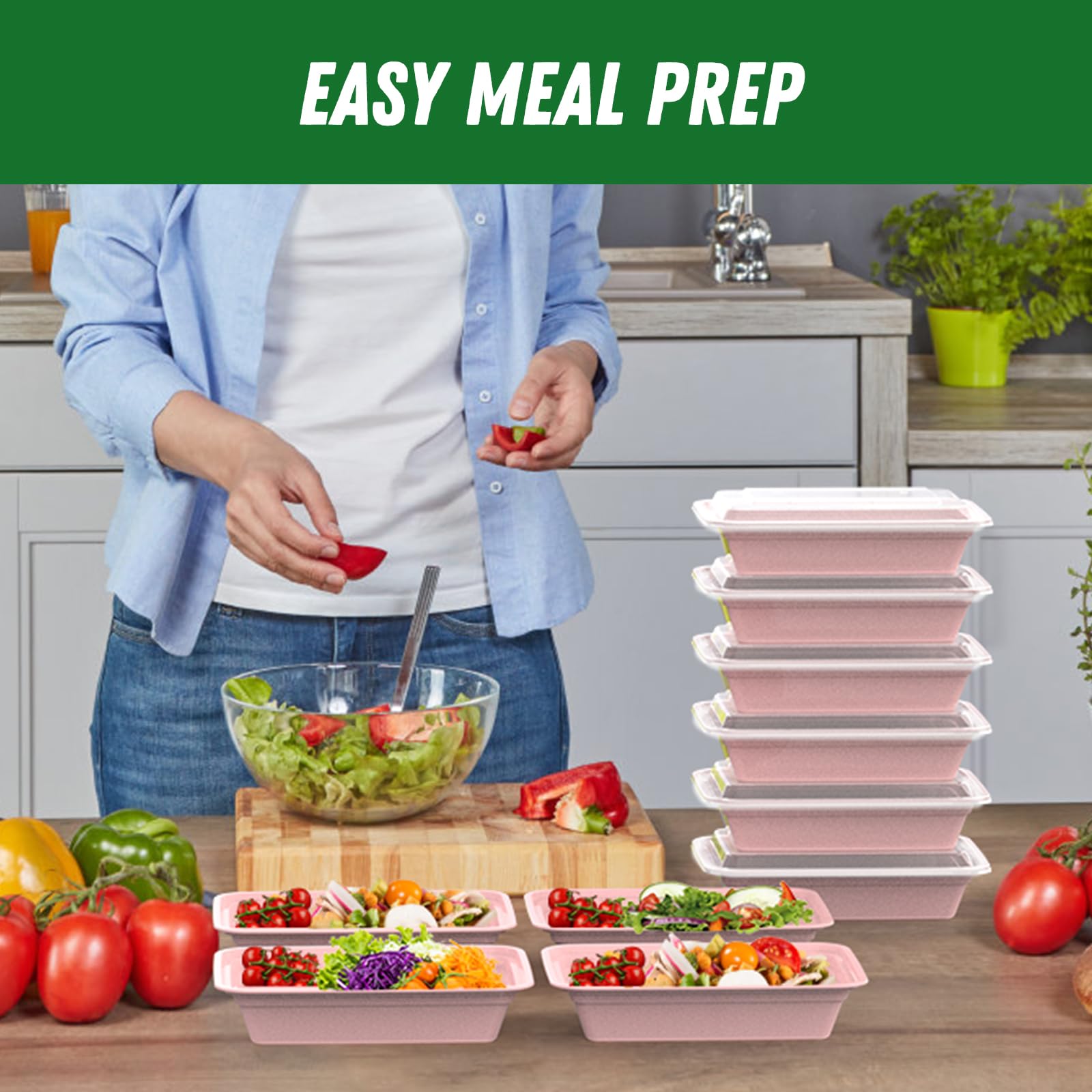 Dealusy ideal para llevar comidas al trabajo escuela o gimnasio