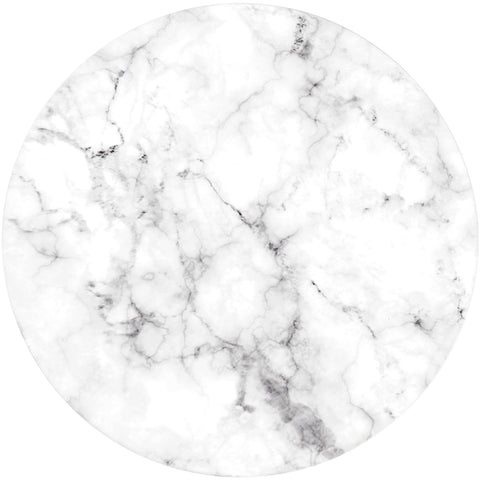 DEAYOU bandeja giratoria de mármol blanco para decorar en mesa