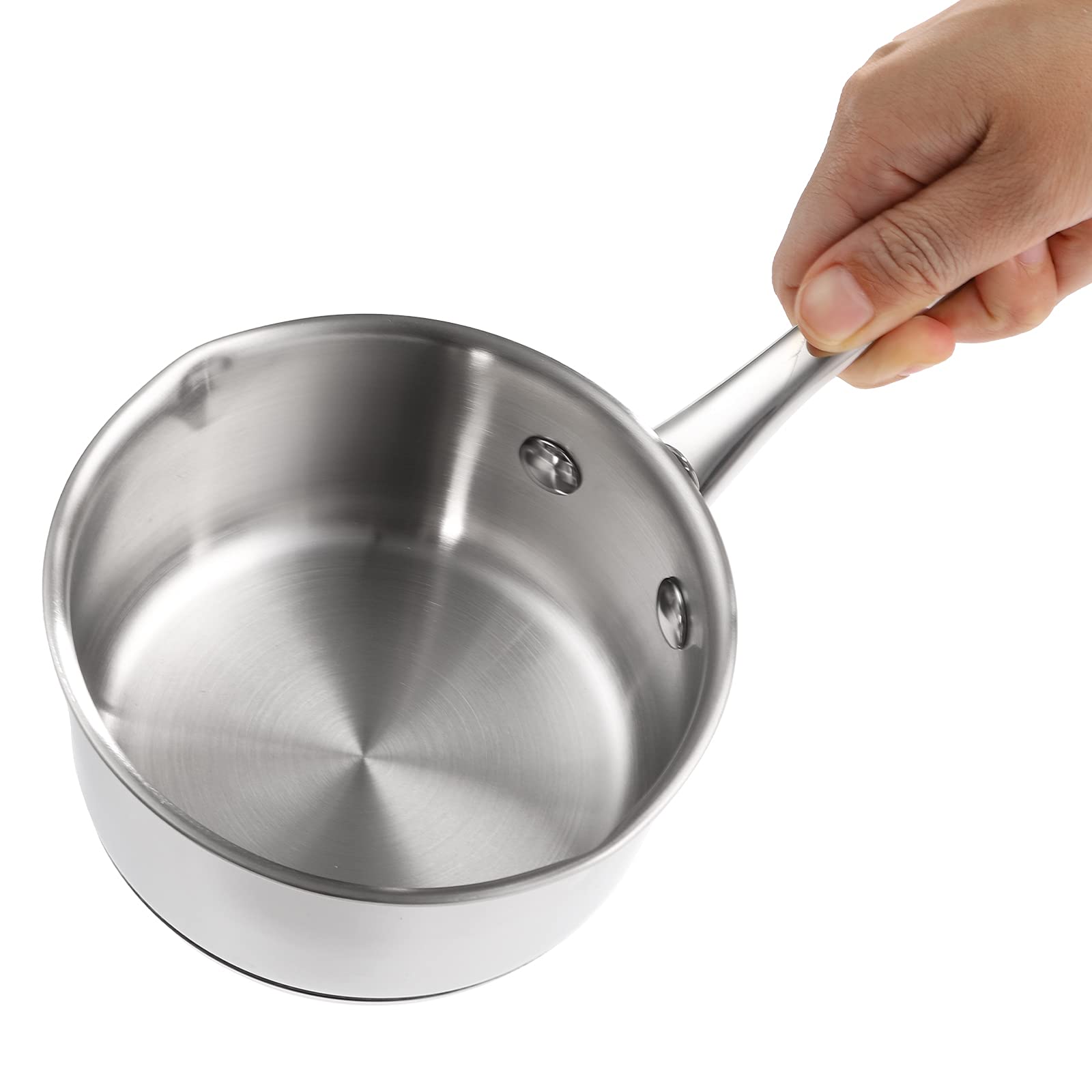 DEAYOU pan fondo plano inducción compatible con inducción, gas y eléctrica.