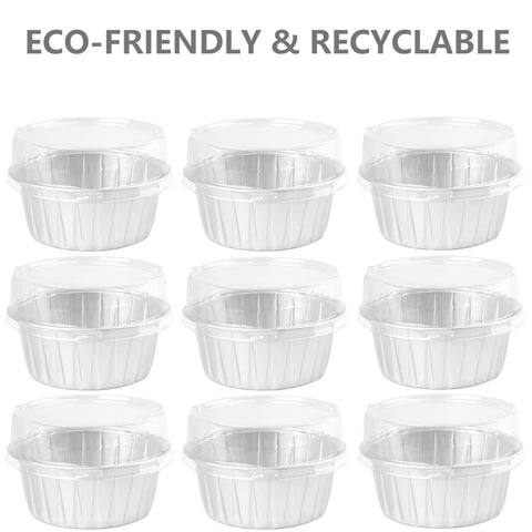 Ramequines desechables DEAYOU útiles para postres y degustaciones sin complicaciones