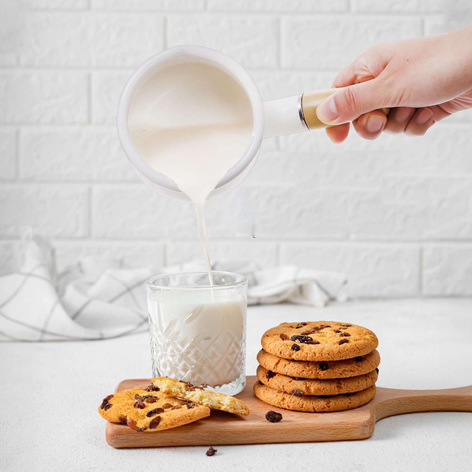 DEAYOU usos multiples para mantequilla, chocolate y calentar sobras.