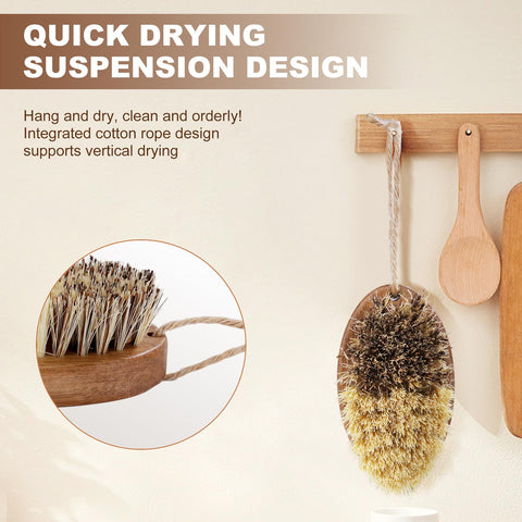 DEBETOOL pack de dos cepillos para cocina, uso diario