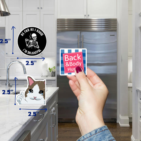 Debinolo imán de mensajes en refrigerador, uso diario.