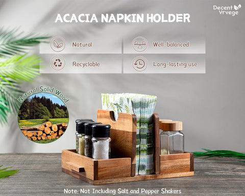 Bandeja integrada para condimentos en Decent Vrvege