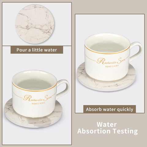Deceram posavasos de 10 cm para tazas y vasos