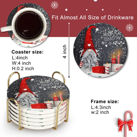 Deceram posavasos navidad detalles divertidos, regalo perfecto para estas fiestas.