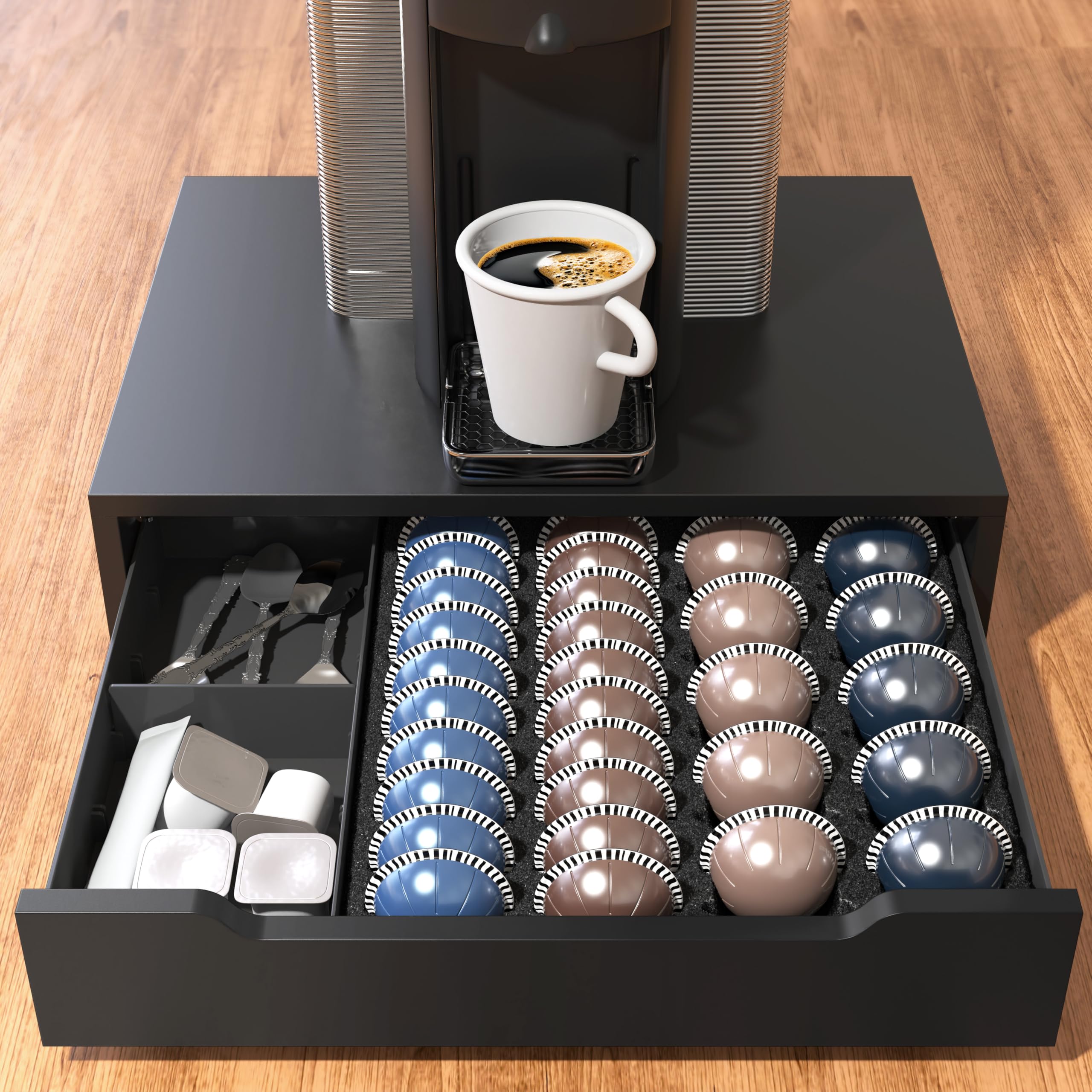 Divisor ajustable Deco Brothers para adaptar el almacenamiento de accesorios.