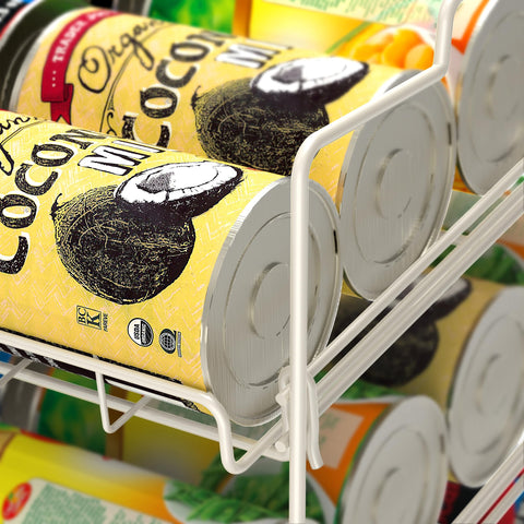 Divisores ajustables de Deco Brothers para ordenar latas de diferentes tamaños