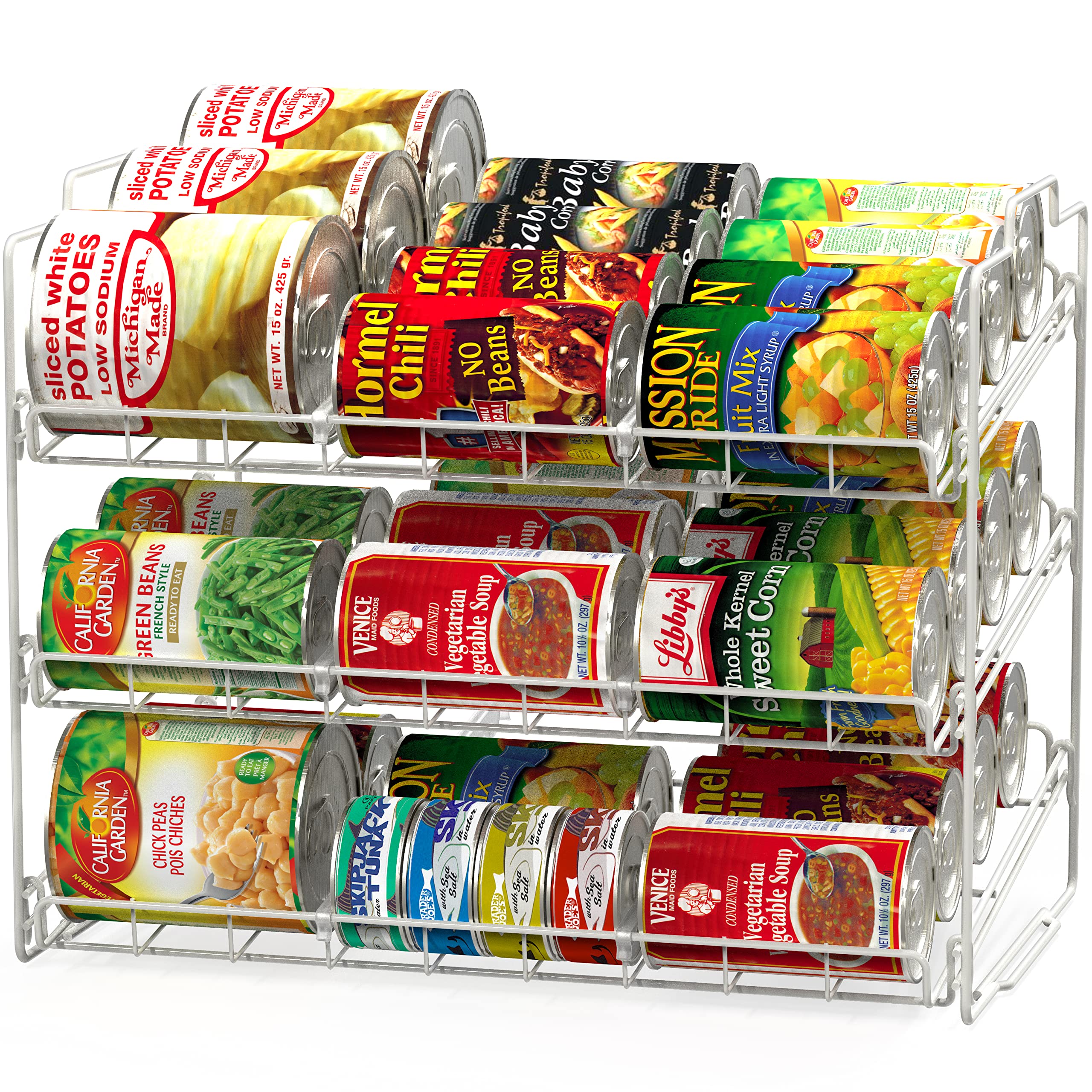 Deco Brothers latas apilables para cocina, optimiza espacio en la despensa