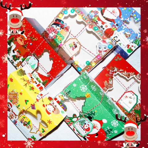 Decodinli seis diseños-navidad, cada diseño añade encanto único a tus galletas.
