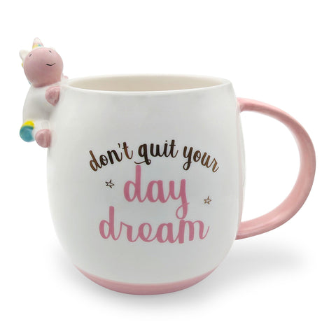 Taza unicornio 3D de Decodyne para café, ideal para empezar el día con magia