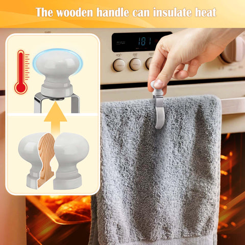 Acero inoxidable resistente al calor de Decoeco, ideal junto al horno.