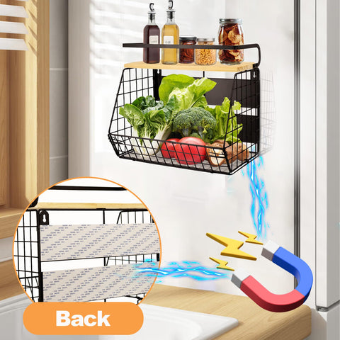 DecorDudz uso múltiple imantado cocina, coloca en laterales para especias
