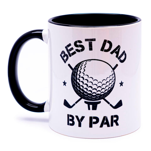 Decorluxes papa golf taza 11oz frontal con mensaje, regalo perfecto para el día del padre.