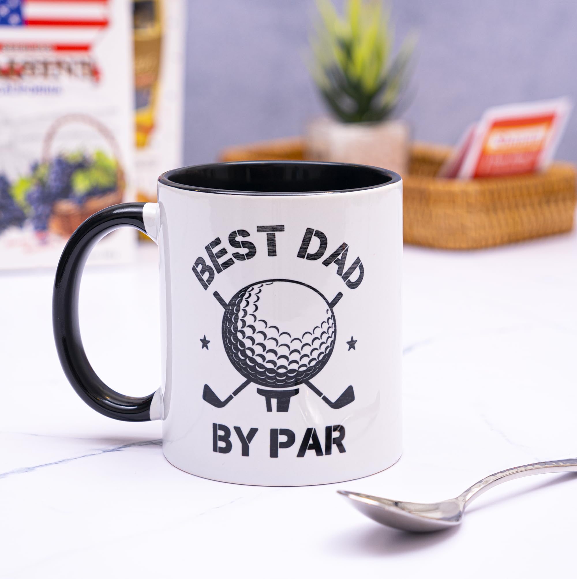 Decorluxes regalo golf papa taza 11oz, ideal para cumpleaños o dia del padre.