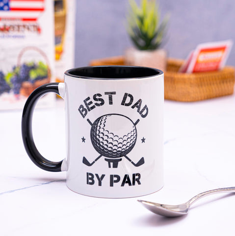 Decorluxes regalo golf papa taza 11oz, ideal para cumpleaños o dia del padre.