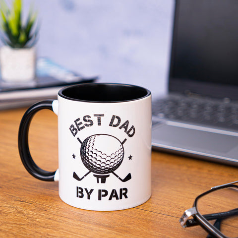 Decorluxes papa golf taza 11oz mensaje divertido, perfecto para el clubhouse o la oficina.