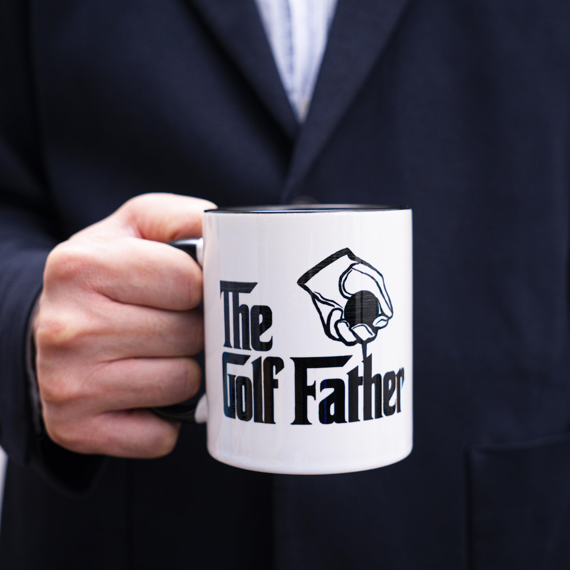 decorluxes taza golf para padre, ideal para club-house
