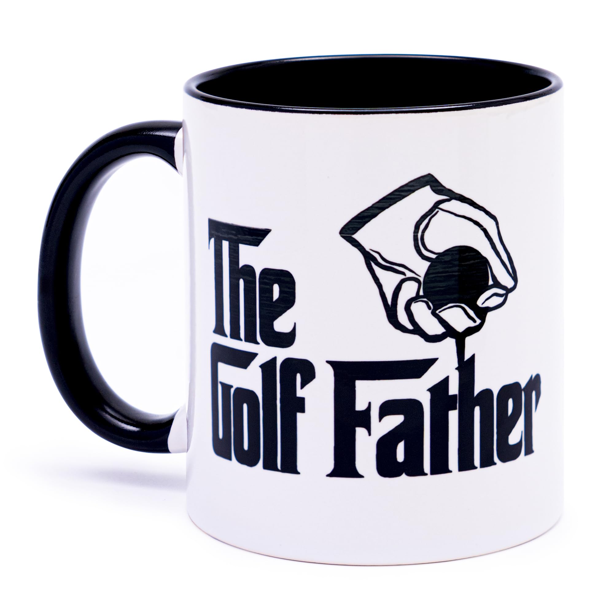 decorluxes taza golf para padre, diseño 2, ideal para café matutino