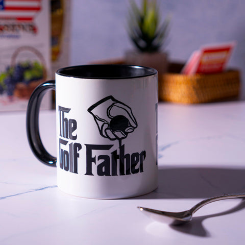 decorluxes taza golf para padre, diseño humor