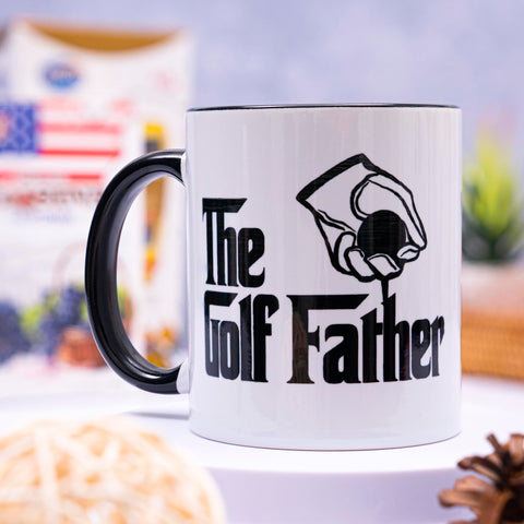 decorluxes taza golf para padre, regalo de cumpleaños