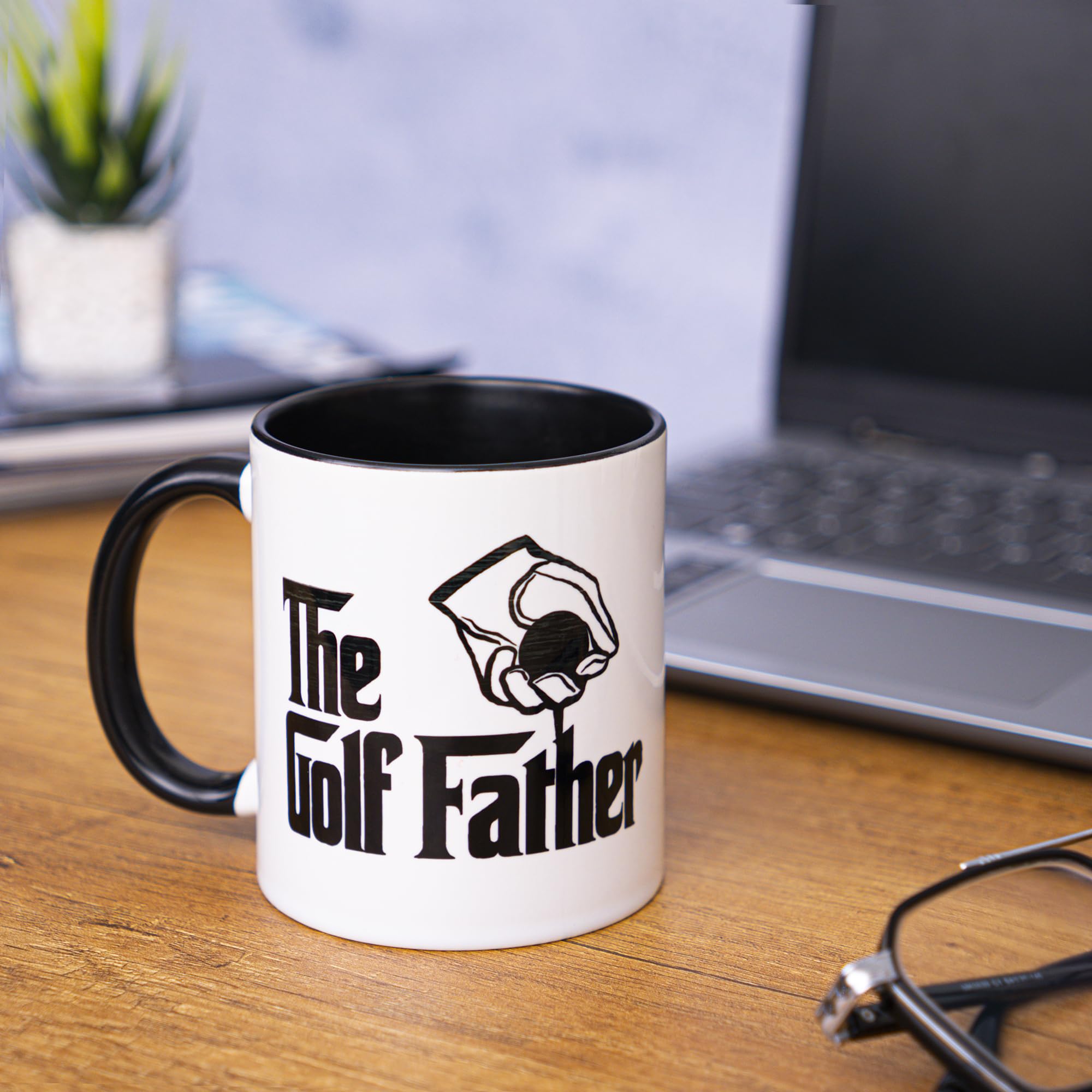 decorluxes taza golf para padre, regalo perfecto Día del Padre