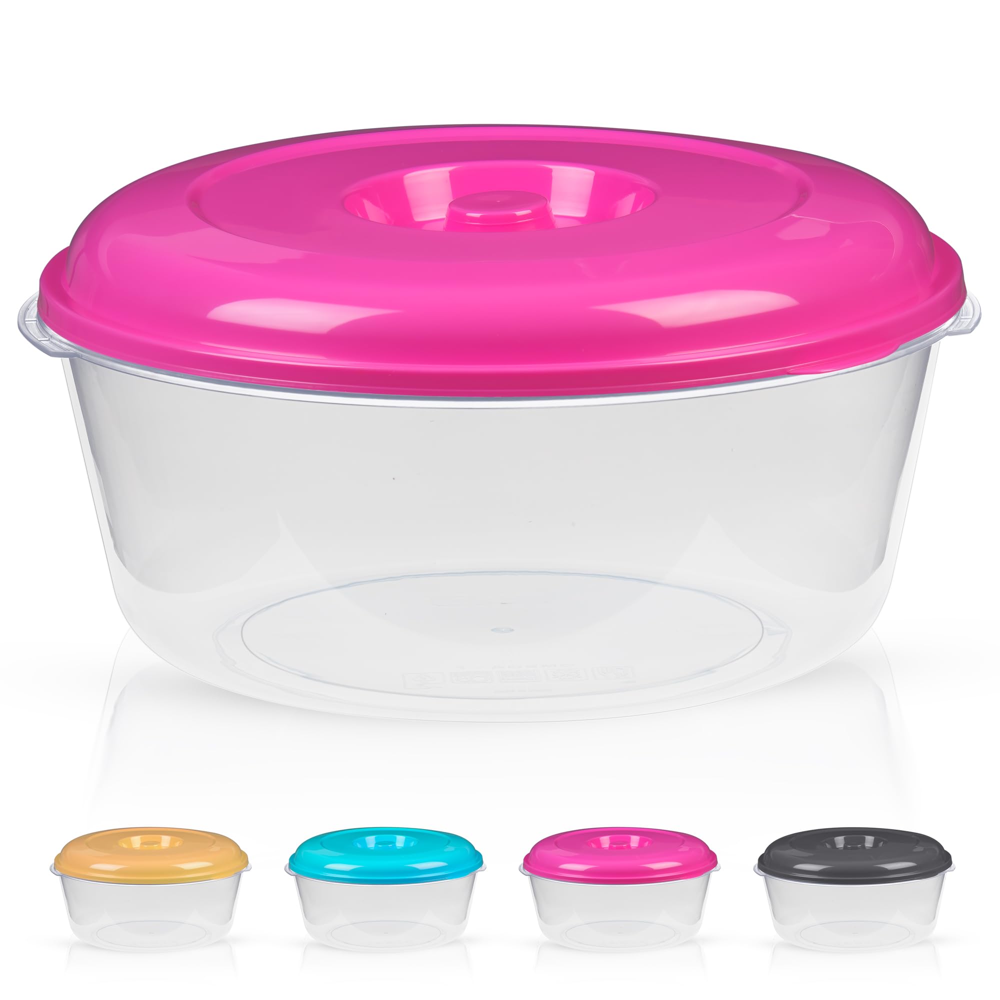 DecorRack contenedor-alimentos-uso-multiplo-cierre-hermetico, ideal para porciones y organización.