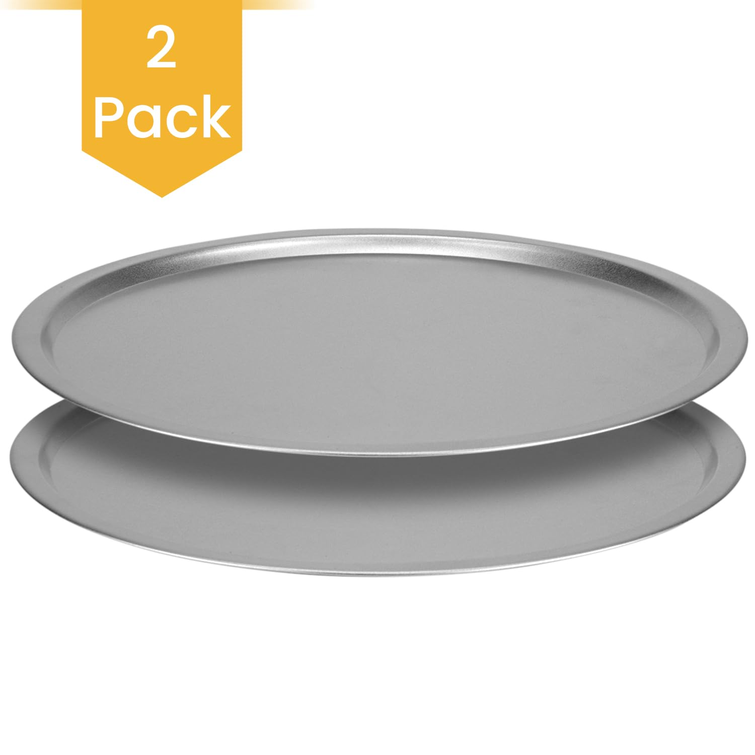 DecorRack pan 13'', vista lateral, borde ergonómico para un agarre cómodo