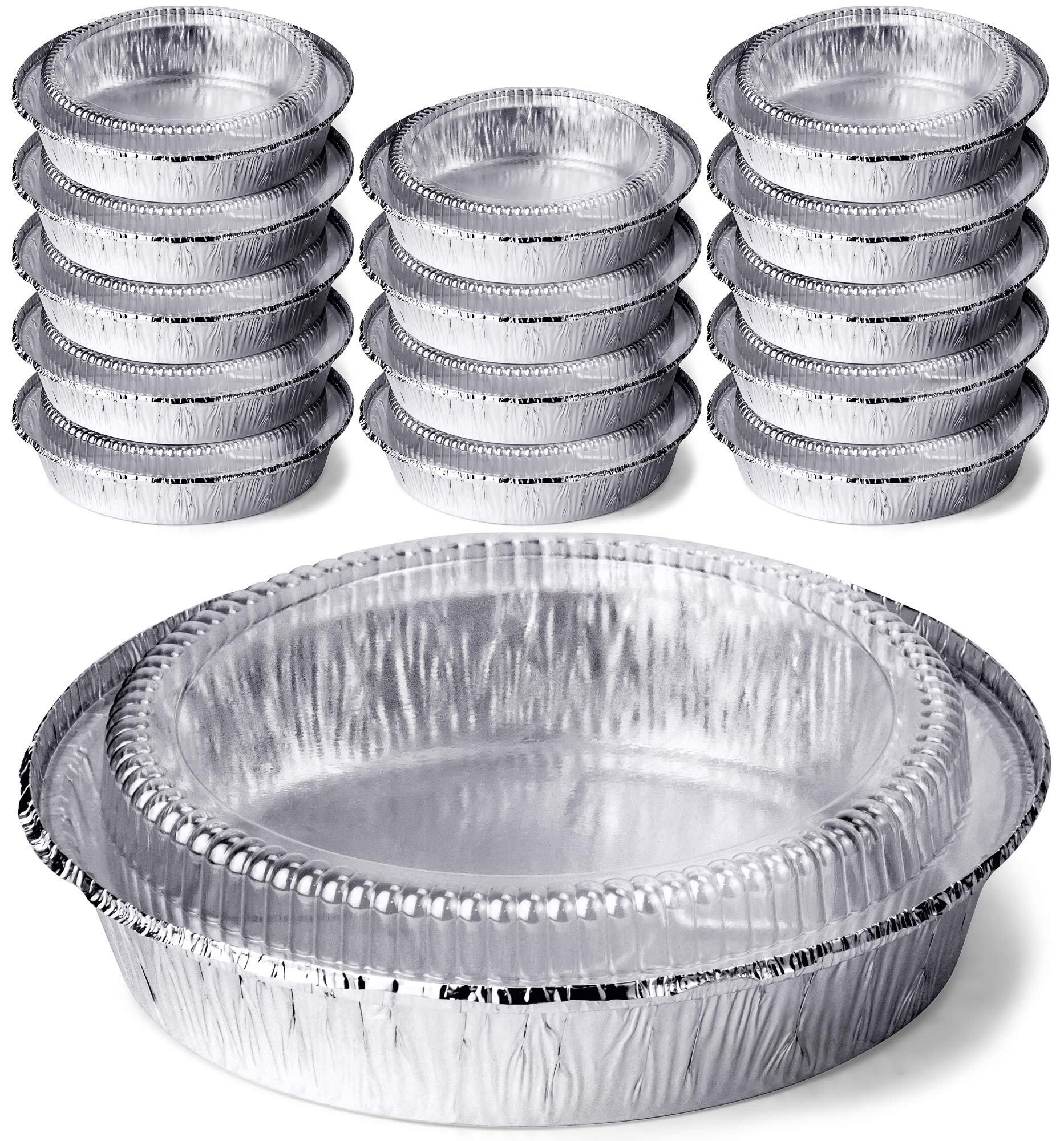 DecorRack sartenes apilables de aluminio para almacenamiento eficiente y práctico