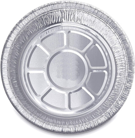 DecorRack sartenes de 9 pulgadas con tapas domo transparentes para identificar contenido fácilmente