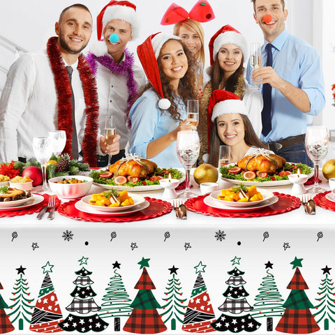 Mantel DecorWoo resistente para comida y decoraciones de sobremesa